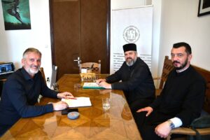 Посета на Митрополитот Георгиј на НУ Завод и музеј – Охрид