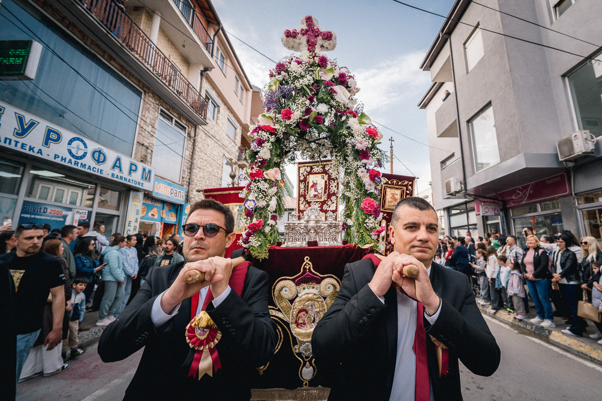 Свечена Литија – Еордија во Струга во чест на св. вмч. Георгиј Победоносец