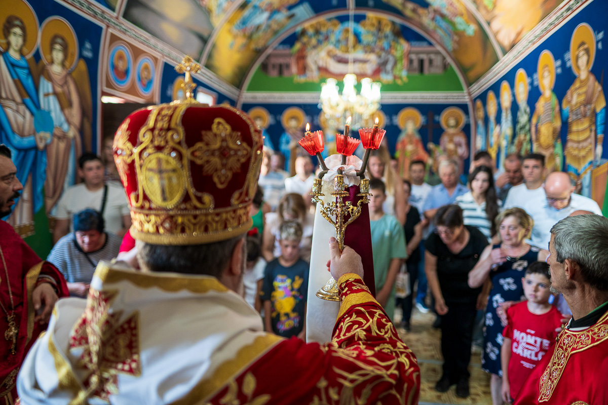 Духовно торжество по повод осветувањето на храмот „Свети Димитриј“ во с. Безово